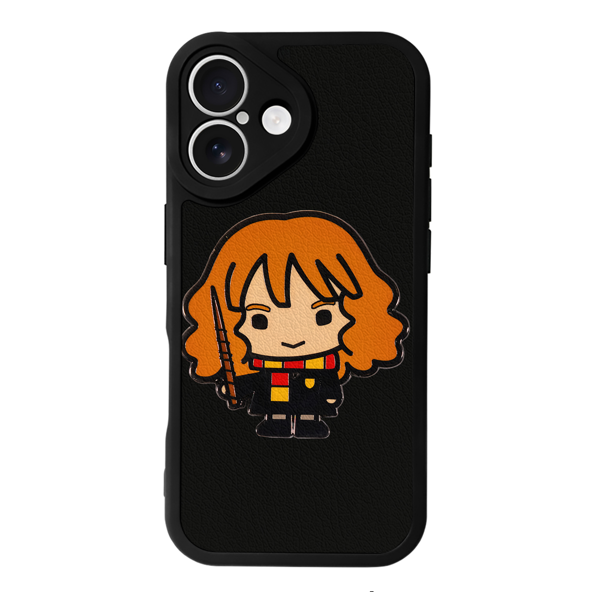 （画像用） Harry Potter ハリー・ポッターシリーズ 【iPhone 16シリーズ対応】シリコンスマホケース（レザー調） 材質：シリコン